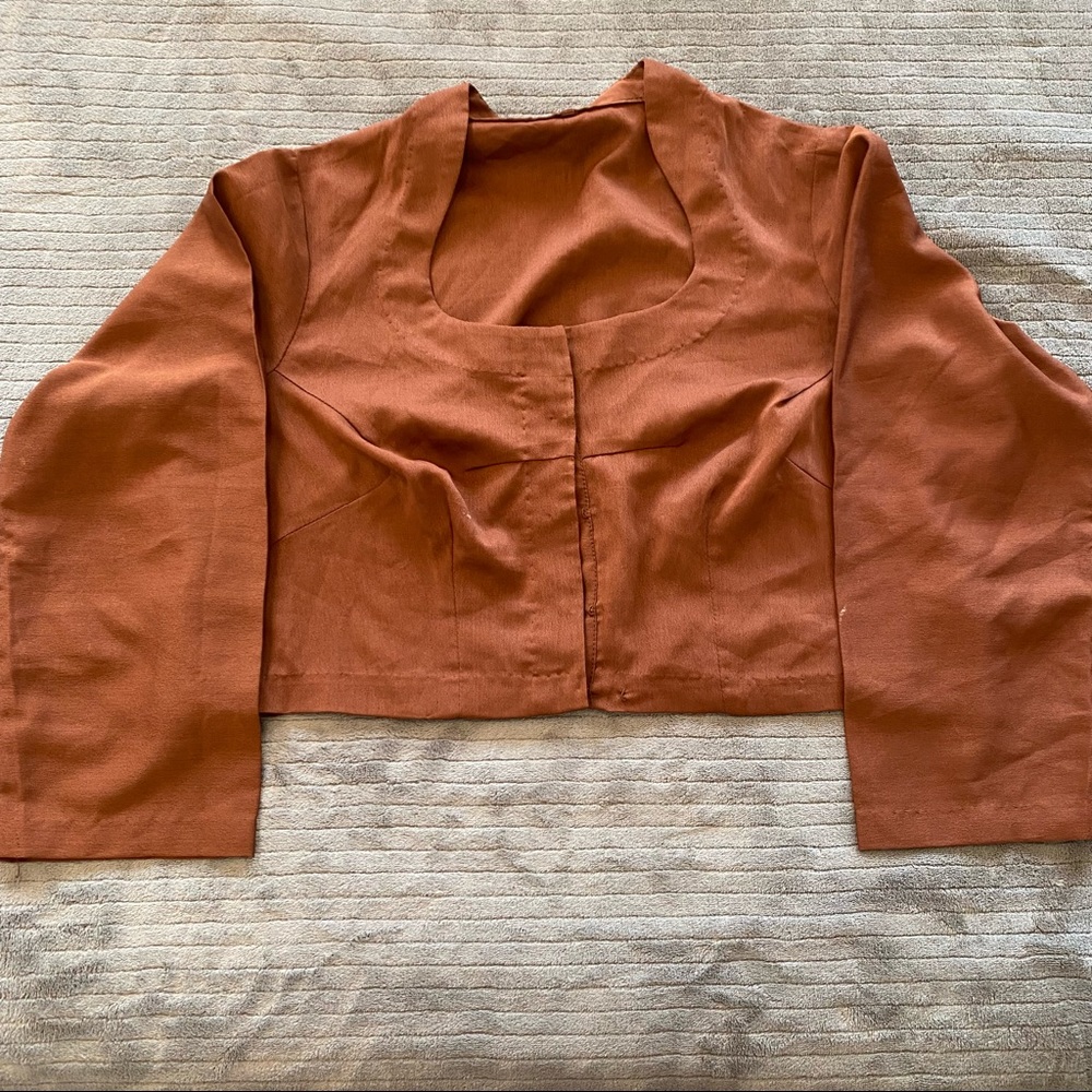 Brown Blouse